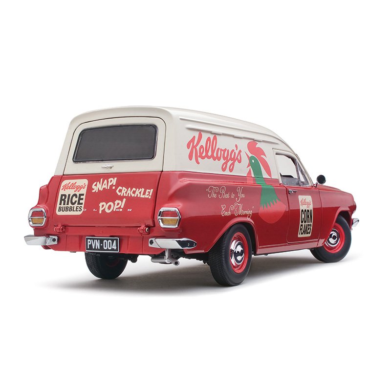 Classic Carlectables 1:18 Holden EH Panel Van - Kelloggs [18734]