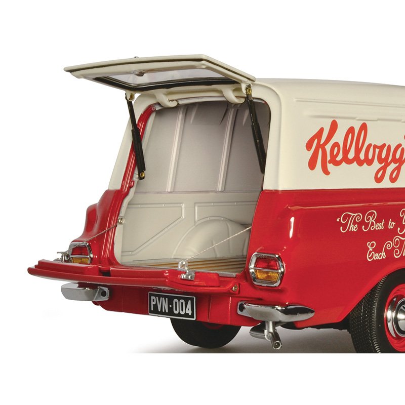 Classic Carlectables 1:18 Holden EH Panel Van - Kelloggs [18734]