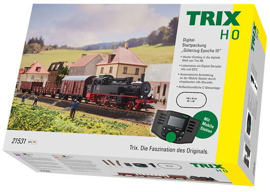 Trix 21531: Era III Freight Train Digital Starter Set