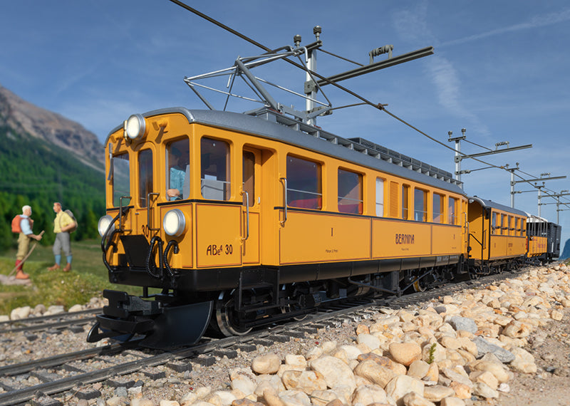 LGB 25392: RhB Class ABe 4/4 Powered Rail Car, Road Number 30