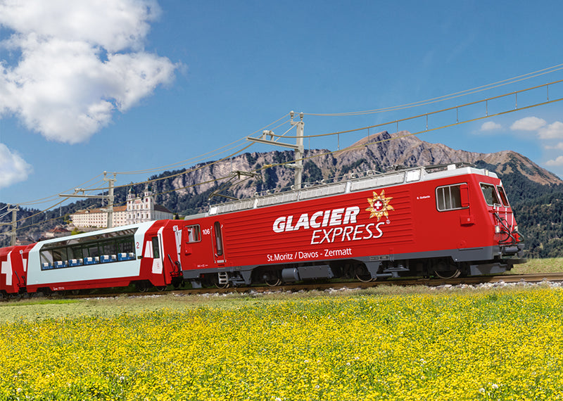 LGB 23101: Glacier Express Class HGe 4/4 II Electric Locomotive