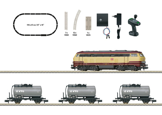 MiniTrix 11160: Freight Train Digital Starter Set with a Class 217