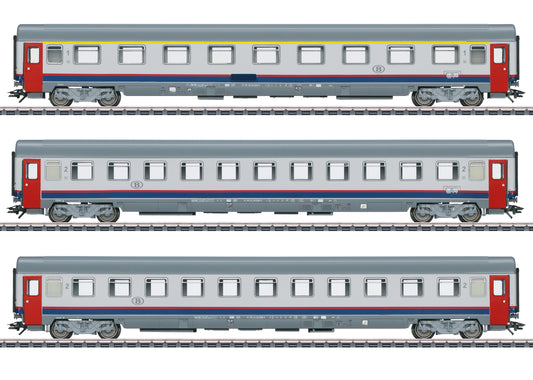 Marklin 43523: EC 90 Vauban Express Train Passenger Car Set