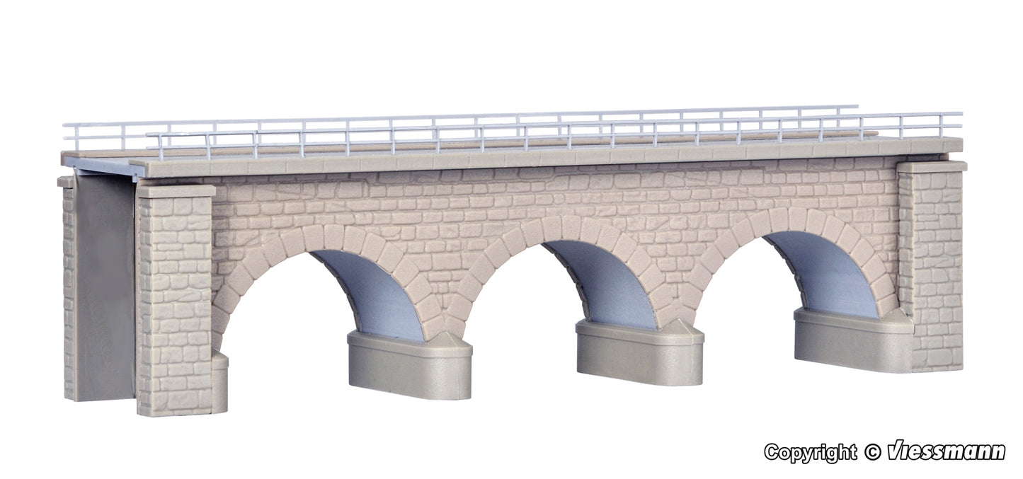 Kibri 37660: N/Z Erzberg bridge with ice breaking pillars,single track