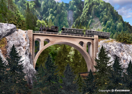 Kibri 37666: N/Z Maggiatal bridge, single track