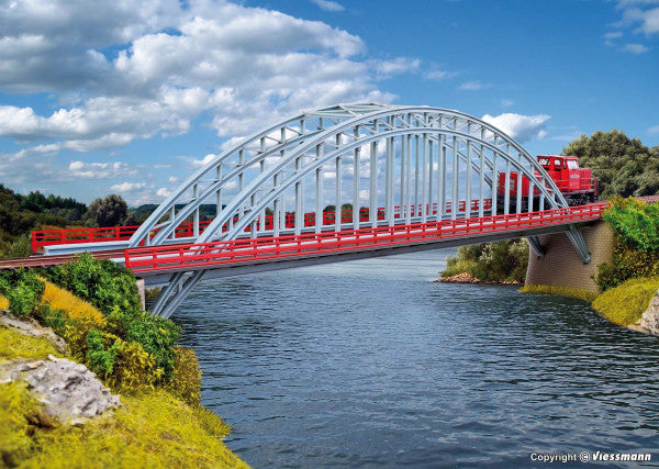 Kibri 37669: N/Z Weser bridge, single or double track