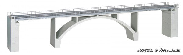Kibri 39740: H0 Prestressed concrete bridge, single track