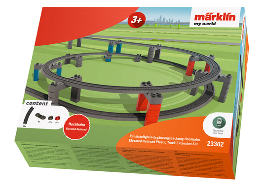 Marklin 23302: My World - Spiral Plastic Track Extension Set