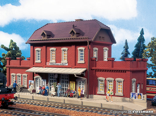 Vollmer 43504: H0 Station Kleckersdorf