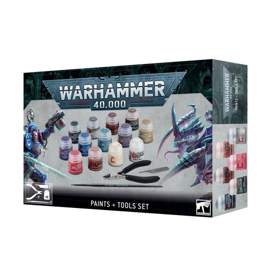 Warhammer 40k Paints + Tools (Warhammer 60-12)