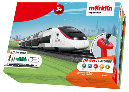 Marklin 29406: Märklin my world - TGV Duplex Starter Set