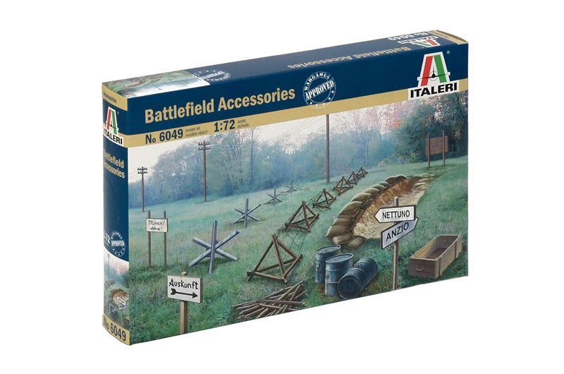 Italeri 6049S: WWII - Battlefield Accessories 1:72