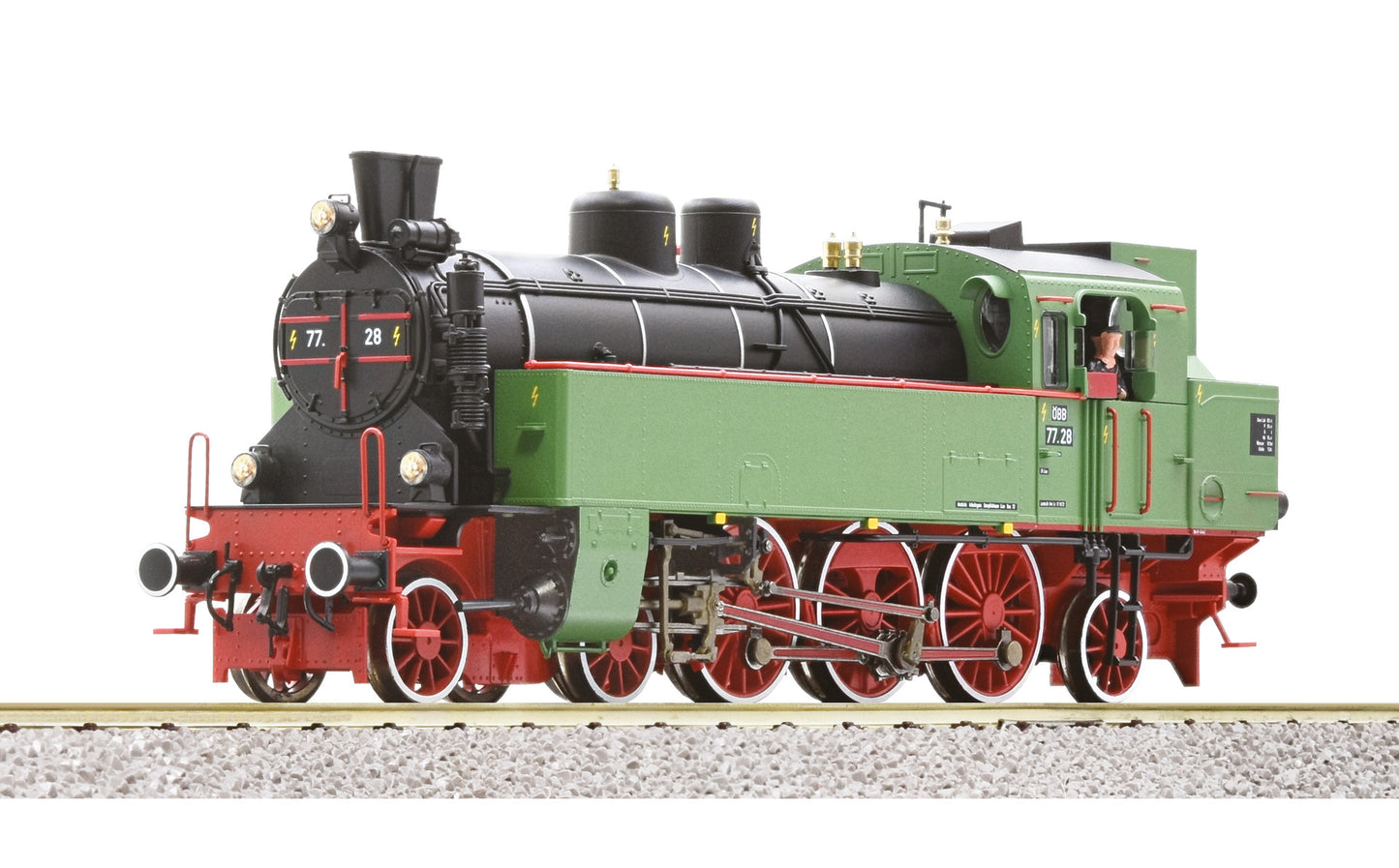 Roco 70084: Steam locomotive 77.28, ÖBB