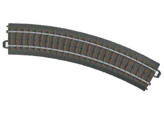 Marklin 24130: Curved C Track Radius R1 = 360 mm / 30°