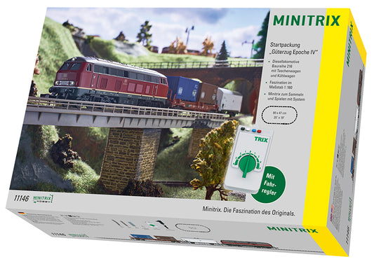 MiniTrix 11146: Freight Train Starter Set with a Class 216