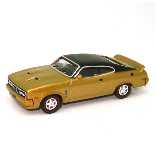 Cooee 1979 Ford XC Falcon Fairmont Coupe – Gold Dust/Black (1:87 HO)