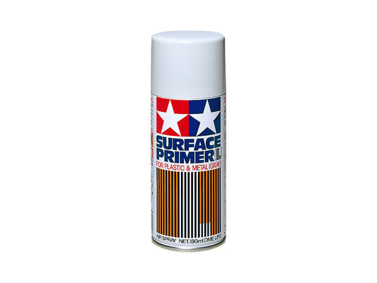Tamiya Surface Primer L For Plastic and Metal (Gray) (87042)