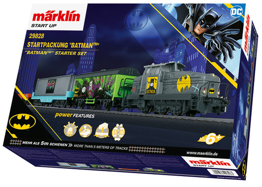 Marklin 29828: Märklin Start up - Batman Starter Set