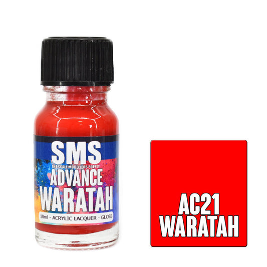 Scale Modellers Supply AC21: Advance Acrylic Lacquer 10ml Waratah