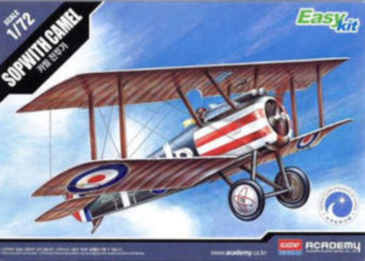 Academy 1/72 Sopwith Camel WWI Fighter Plastic Model Kit [12447] (12447)