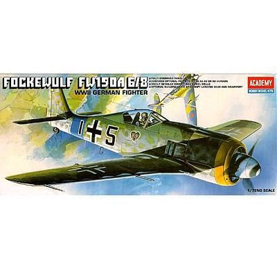 Academy 1/72 Focke-Wulf FW190A-6/8 Plastic Model Kit [12480] (12480)