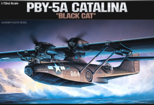 Academy 1/72 PBY-5A Catalina Plastic Model Kit *Aus Decals* (12487)