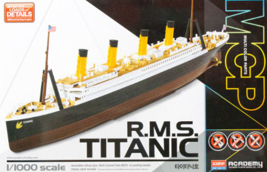 Academy 1/1000 RMS Titanic MCP Model Kit [14217]