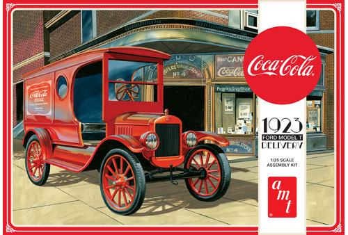 AMT 1/25 Coca Cola 1923 Ford Model T Delivery [1024] (1024)