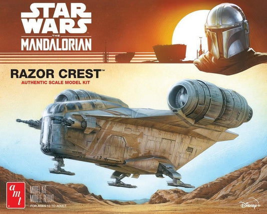 AMT 1/72 Star Wars: Mandalorian Razor Crest Plastic Model Kit (1273)