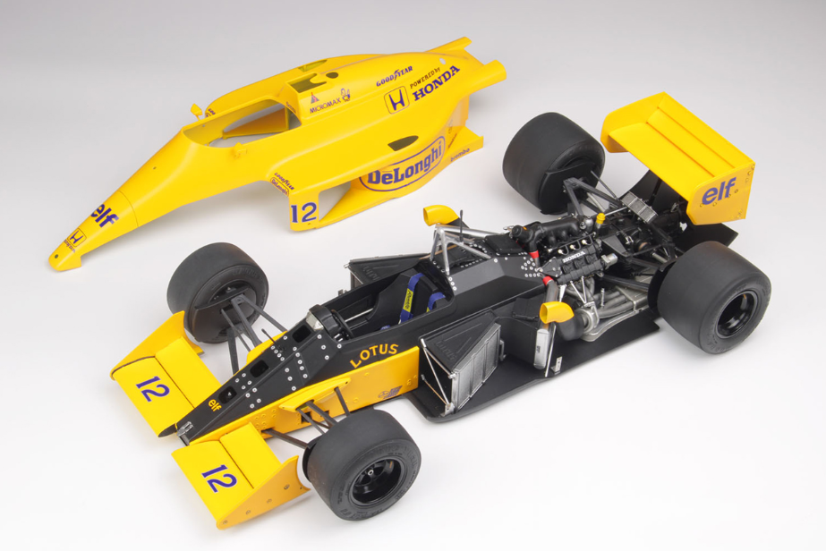 Beemax 1/12 Lotus 99T '87 Monaco Winner Plastic Model Kit (12001)