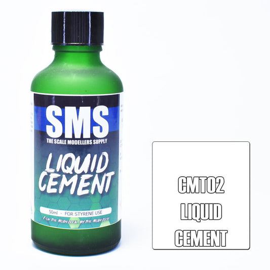 Scale Modellers Supply CMT02: Liquid Cement 50ml