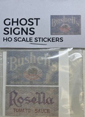 Train Girl Aussie Ghost Signs (HO)