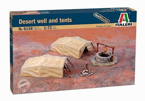 Italeri 6148S: Desert Well And Tents 1:72