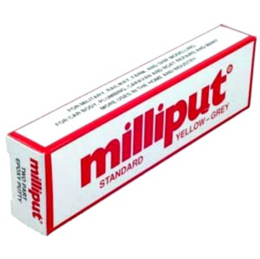 Milliput 1: Standard Grey Yellow 2 Part Putty