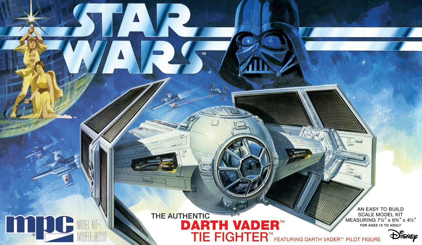 MPC 1/32 Star Wars: A New Hope Darth Vader Tie Fighter Plastic Model Kit (952)