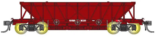 IDR BBW Pack-19, Three pack of riveted NSWGR BBW ballast wagons