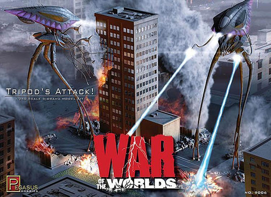 Pegasus 1/350 War of the Worlds Tripods Attack (9006)