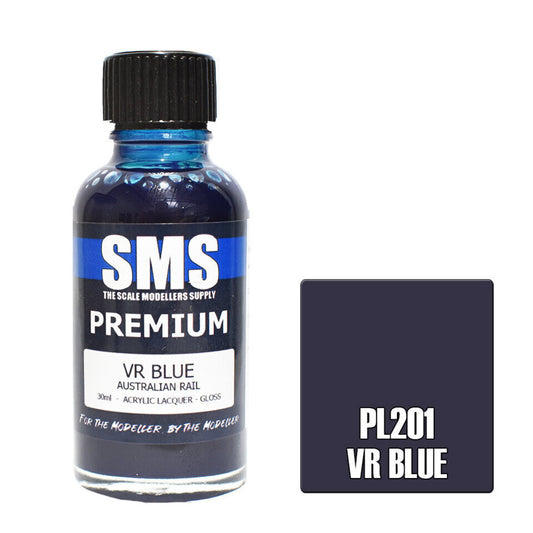 Scale Modellers Supply PL201: Premium VR BLUE 30ml