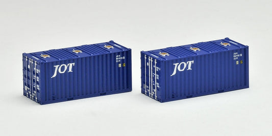 Tomix N ISO 20ft container (Nippon Oil Transport, 2 pieces) [03160]