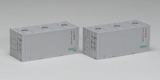 Tomix N ISO20ft container (Senko, 2 pieces) [03164]