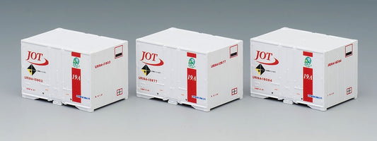 Tomix N UR19A-15000 type container (Nippon Oil Transport, red, 3 pieces) [03167]
