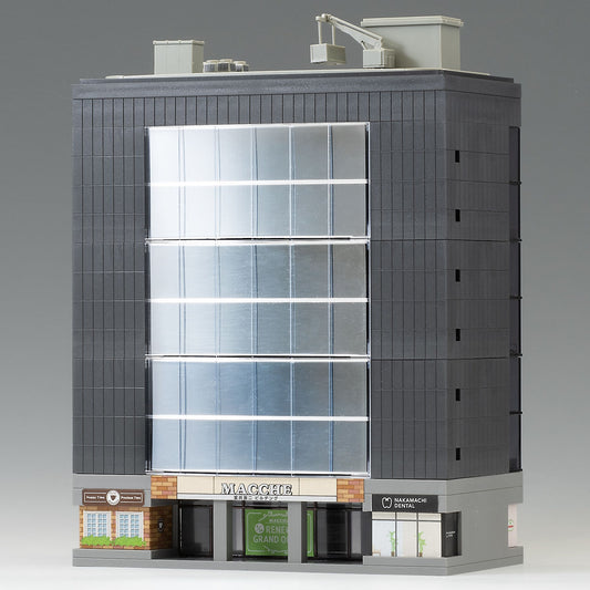 Tomix N Building Complex w/ round window (7 floors) [04216]
