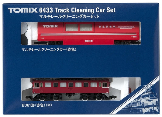 Tomix N Track Cleaning Car Red [06433]