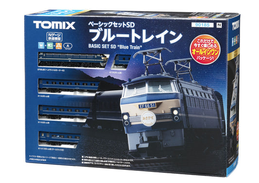 Tomix N Starter Set SD Blue Train [90185]
