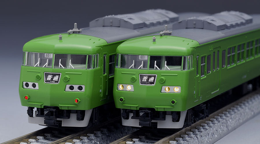 Tomix N 117-300 Suburban Train Green, 6 cars pack [98782]