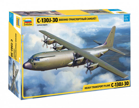 Zvezda 1/72 C-130J-30 'Hercules' Plastic Model Kit *Aus Decals* [7324]