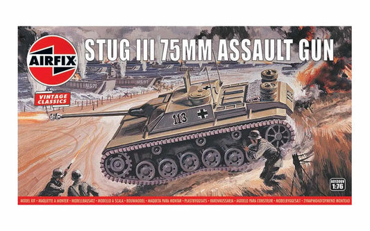 Airfix Stug Iii 75Mm Assault Gun 1:76 Scale (A01306V)
