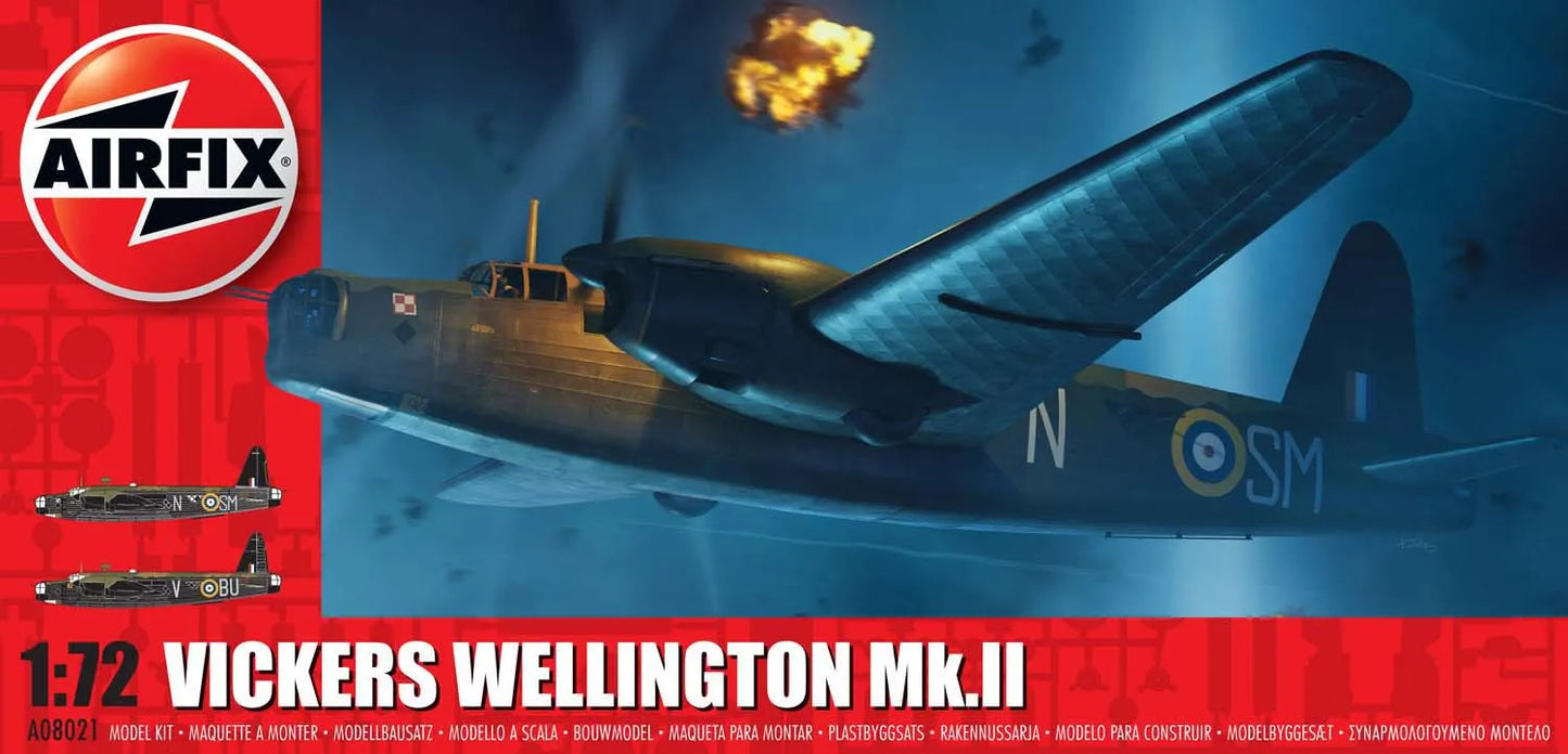 Airfix Vickers Wellington Mk.Ii 1:72 (A08021)