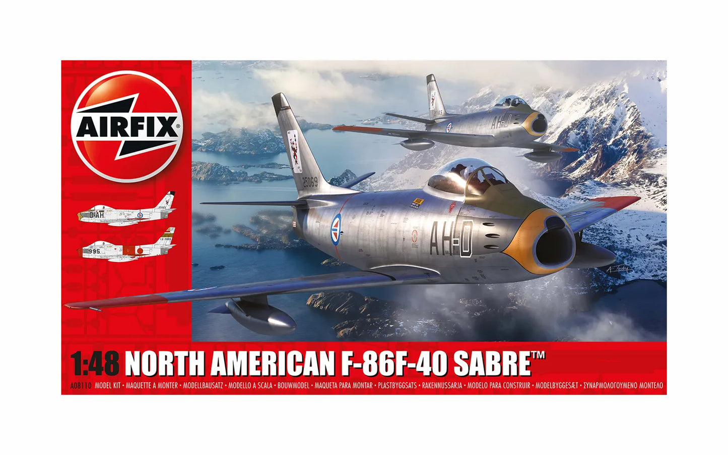 Airfix North American F-86F-40 Sabre (A08110)