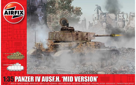 Airfix Panzer Iv Ausf.H "Mid Version" (A1351)